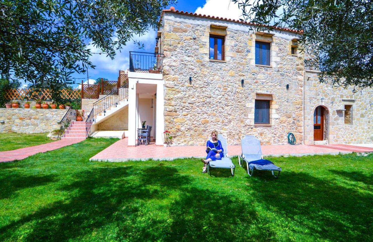 Villa Anastasia Luxe With Top Wifi, Bbq & Amazing Views Kíssamos Eksteriør billede
