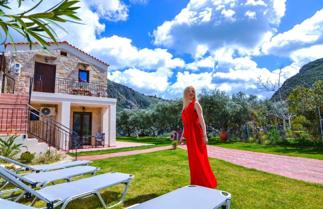 Villa Anastasia Luxe With Top Wifi, Bbq & Amazing Views Kíssamos Eksteriør billede