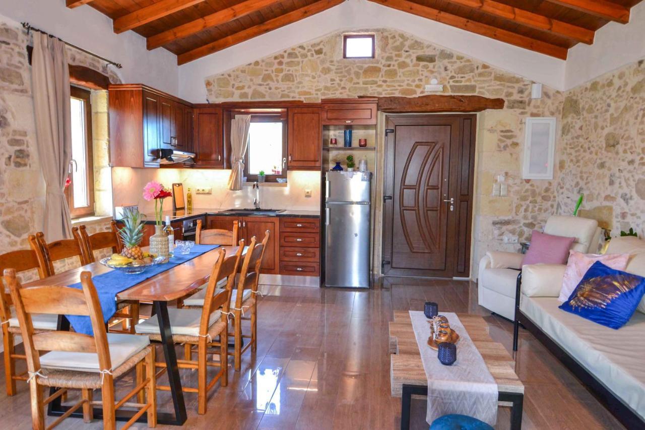 Villa Anastasia Luxe With Top Wifi, Bbq & Amazing Views Kíssamos Eksteriør billede