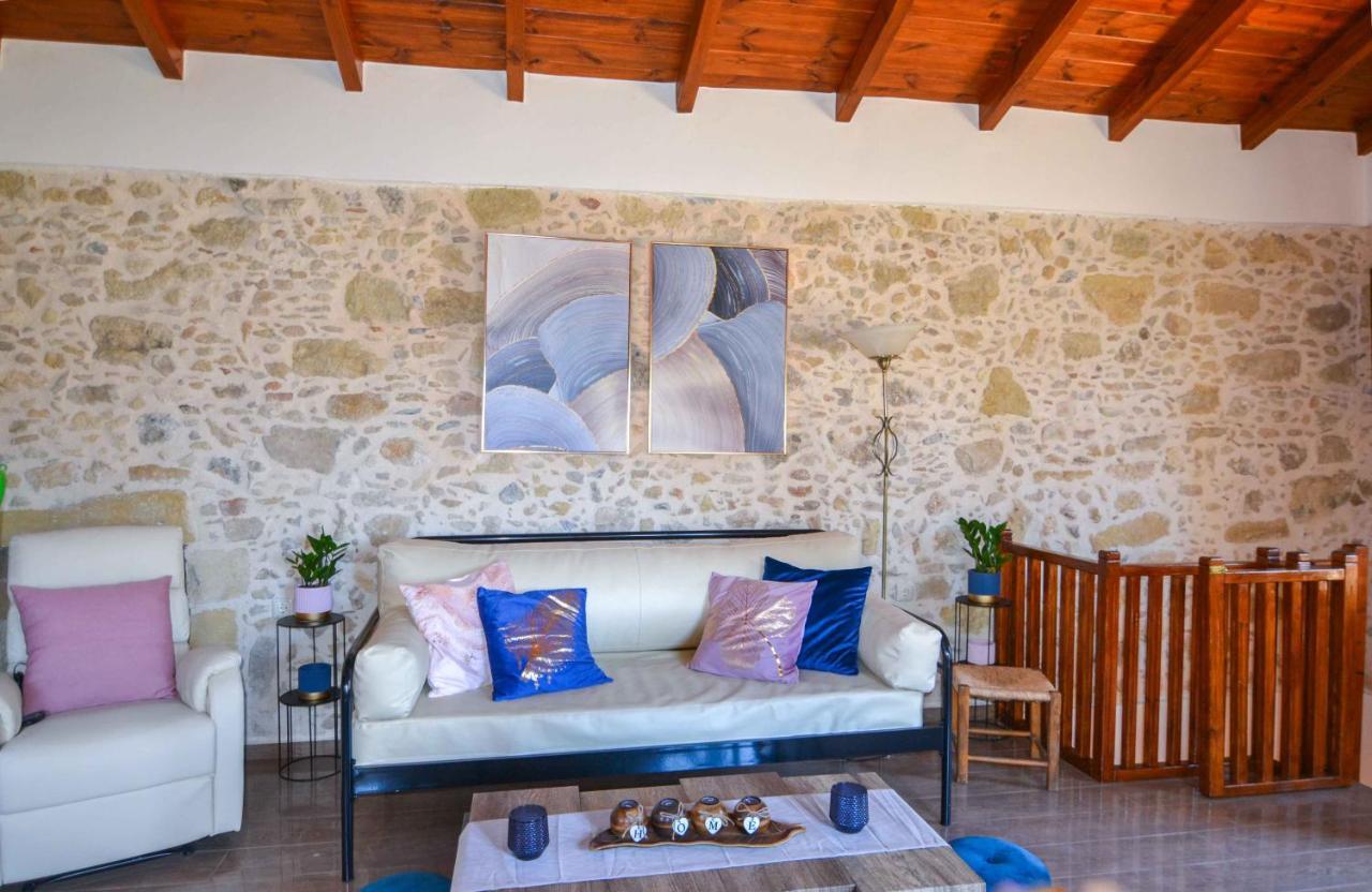 Villa Anastasia Luxe With Top Wifi, Bbq & Amazing Views Kíssamos Eksteriør billede