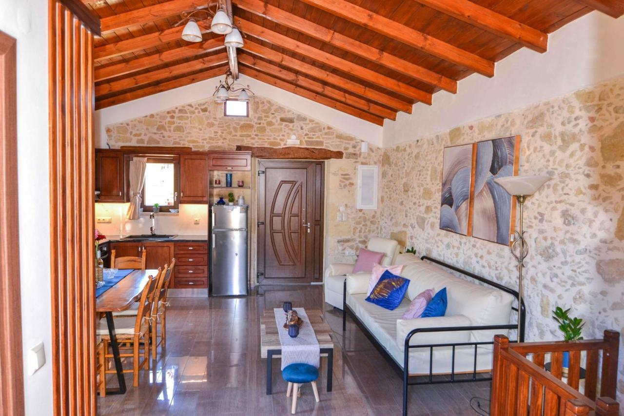 Villa Anastasia Luxe With Top Wifi, Bbq & Amazing Views Kíssamos Eksteriør billede