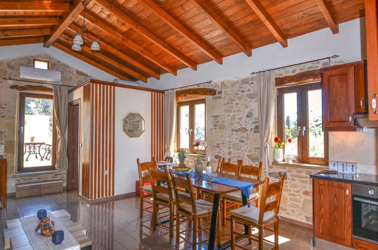 Villa Anastasia Luxe With Top Wifi, Bbq & Amazing Views Kíssamos Eksteriør billede