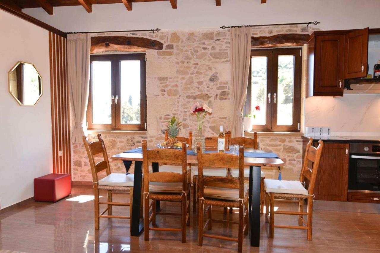 Villa Anastasia Luxe With Top Wifi, Bbq & Amazing Views Kíssamos Eksteriør billede