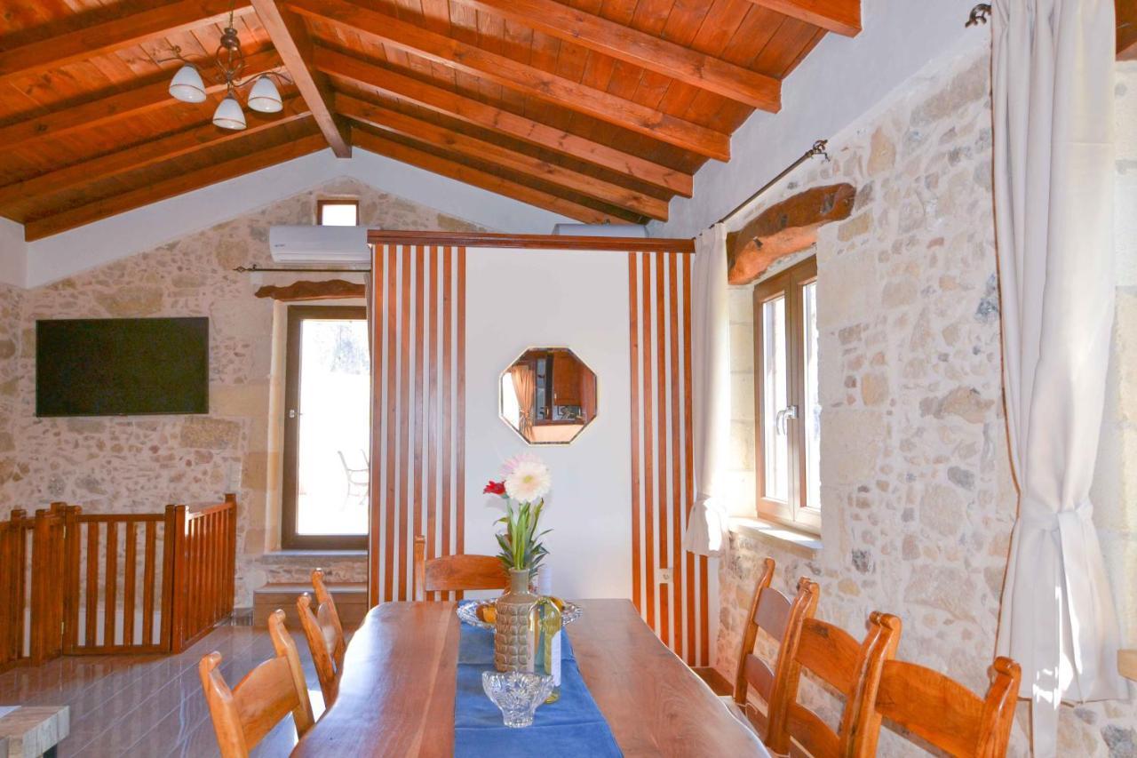Villa Anastasia Luxe With Top Wifi, Bbq & Amazing Views Kíssamos Eksteriør billede